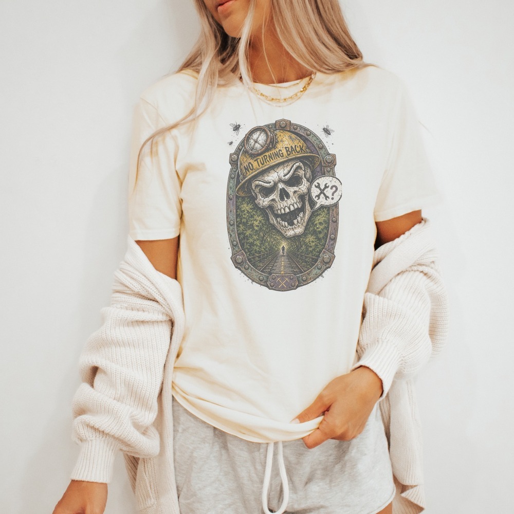 Steampunk Skull Adventure Vintage Graphic Tee